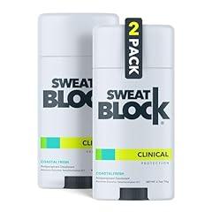 SweatBlock Clinical Deodorant Antiperspirant Coastal Fresh