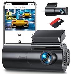 GKU D600 4K Dash Cam Front and Rear