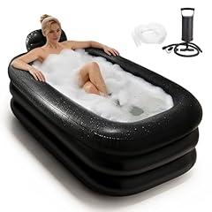 Inflatoast Portable Inflatable Bathtub 62.2x37.4x17.72in