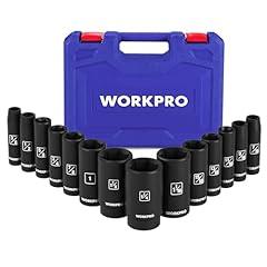 WORKPRO 14-Piece Deep Impact Socket Set