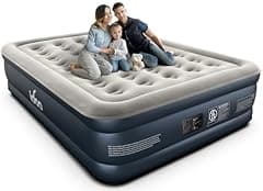 iDOO Queen Air Mattress with Built-in Pump