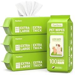 PawSono Hypoallergenic Pet Wipes, Coconut Scented
