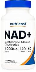 Nutricost NAD+ Supplement 1,000mg, 120 Count