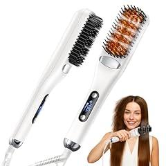 Zecoub Steam Hair Straightener Brush