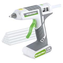 WORKPRO Cordless Hot Melt Glue Gun Kit