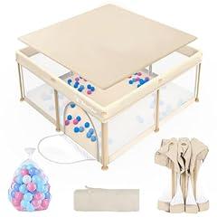 Foldable Baby Playpen with Ocean Balls