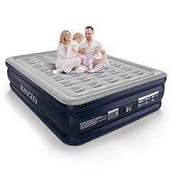 KNZZO Queen Air Mattress with Built-in Pump