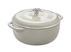Lodge 6 Quart Enameled Dutch Oven
