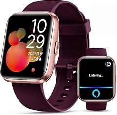 Quican Women's Smartwatch with Alexa & Fitness Tracking