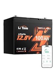 Litime 12V 100Ah Bluetooth LiFePO4 Battery Pack