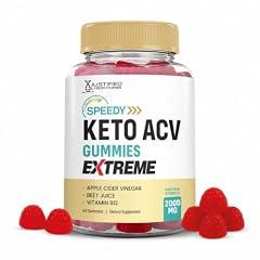 Justified Laboratories Speedy Keto ACV Gummies 2000MG