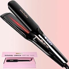 ELLA BELLA Titanium Flat Iron Hair Straightener