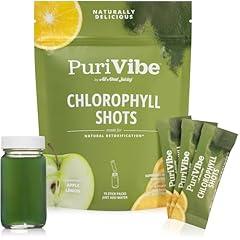 PuriVibe Chlorophyll Shots Superfood Juice Powder