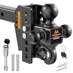 Mmtowus Adjustable Tri Ball Trailer Hitch