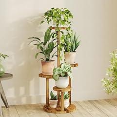 Bamworld 4-Tier Wood Plant Stand