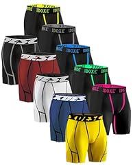 Luxdesc Men's Boxer Briefs 6" 10-Pack