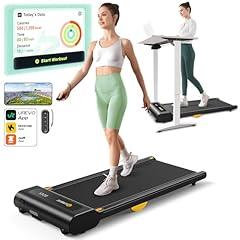 UREVO 2-in-1 Portable Treadmill