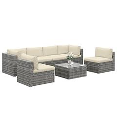 FansaFurn 7-Piece Outdoor Patio Set