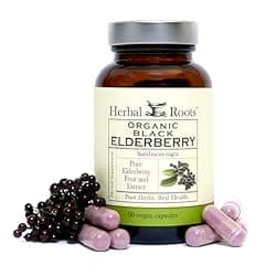 Herbal Roots Black Elderberry Max Strength 4,300mg