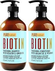 Biotin Shampoo and Conditioner Set