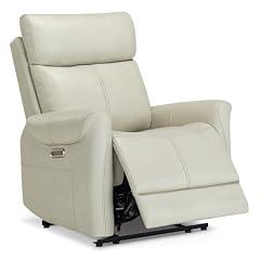 KISLOT Leather Electric Recliner Chair with USB Ports