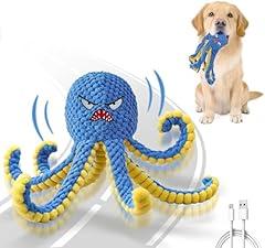 Qraxond Interactive Octopus Dog Toy