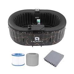 RELXTIME Oval Inflatable Hot Tub for 2