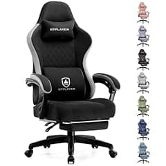 GTPLAYER Gaming Chair with Footrest