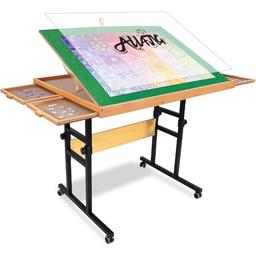 puzzle table with legs