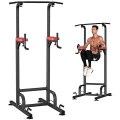 RELIFE Power Tower Pull Up Bar Dip Station