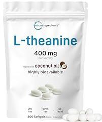 Micro Ingredients L-Theanine 400mg Softgels