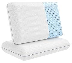 Vaverto Orthopedic Cooling Memory Foam Pillow Set