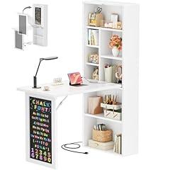 Armocity Convertible Folding Desk with Outlets
