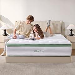 HLMAF King Mattress 14 Inch Hybrid