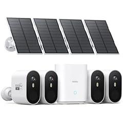 AOSU Solar Wireless Outdoor Security Cameras 2K QHD