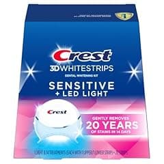 Crest 3DWhitestrips Sensitive LED Whitening Kit