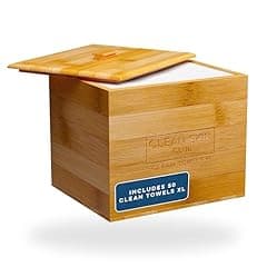 Clean Skin Club Luxe Bamboo Box with Towels XL