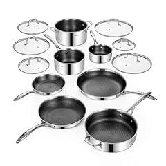 Deluxe 13-Piece Nonstick Stainless Cookware Set