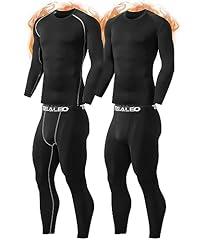 TELALEO Men's Thermal Underwear Set