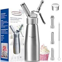 Professional Aluminum Whipped Cream Dispenser, 500ml