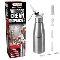 Chef Master Aluminum Whipped Cream Dispenser 90077