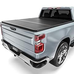 LEDKINGDOMUS Hard Folding Truck Bed Cover