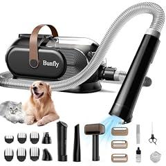 Bunfly Dog Grooming Kit with Vacuum Suction
