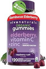 Viva Naturals Elderberry Gummies with Zinc & Vitamin C