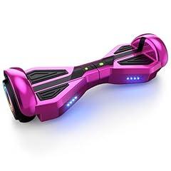 Starship Hoverboard Chrome Pink with LED Wheels