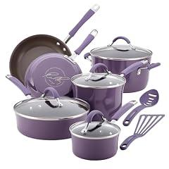 Rachael Ray Cucina Nonstick Cookware Set, Lavender