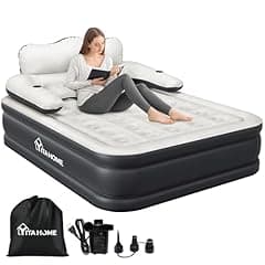 YITAHOME Queen Air Mattress with Headboard