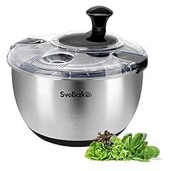 SveBake Salad Spinner with Crank Design
