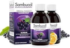Sambucol Black Elderberry Syrup, Immune Support, 7.8 Fl Oz, 2-Pack