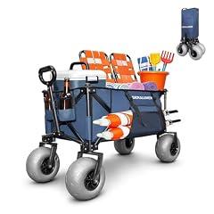 Deralumer X800 Heavy Duty Foldable Beach Wagon